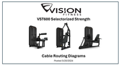 Vision Fitness VST600-S711 Setup Diagram
