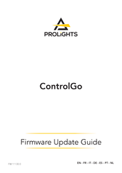 ProLights ControlGo Firmware Update Manual