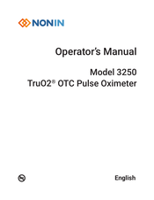 Nonin TruO2 3250 Operator's Manual