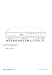 Blustream MX44AVW User Manual