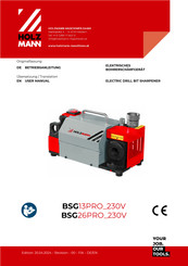 Holzmann BSG26PRO 230V User Manual