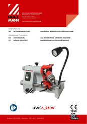 Holzmann UWS3 230V User Manual