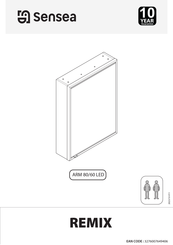 Sensea REMIX ARM 80 LED Installation Instructions Manual