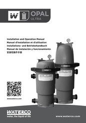Waterco Opal Ultra 250 Installation And Operation Manual