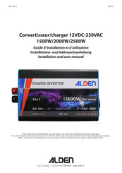 ALDEN INV-DCAC-2000 Installation And User Manual