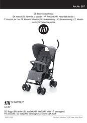 Fillikid fill SPRINTER Manual