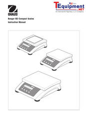 OHAUS Ranger RD30LS/1 Instruction Manual