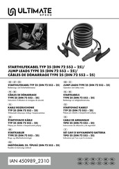 ULTIMATE SPEED 450989 2310 Operation And Safety Notes