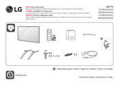 LG 86UR640S9UD.AUS Easy Setup Manual