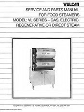 Vulcan-Hart VL Series Service And Parts Manual