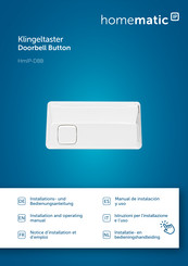 Homematic IP HmIP-DBB Installation And Operating Manual