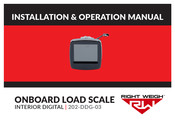 Right Weigh 202-DDG-03 Installation & Operation Manual