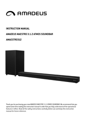amadeus MAESTRO AMAESTRO312 Instruction Manual