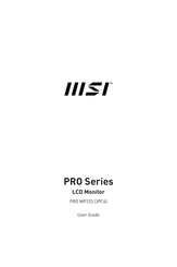 MSI PRO MP225 User Manual