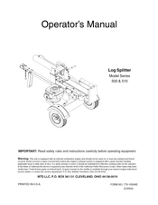 MTD 24AF511B752 Operator's Manual