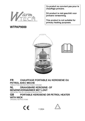 Warm Tech WTPAP9000 Original Instructions Manual