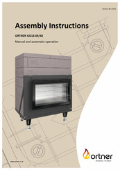 ORTNER GO13 69/42 Assembly Instructions Manual
