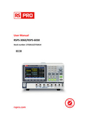 RS PRO RSPS-6030 User Manual