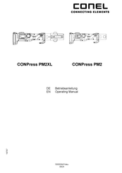 Conel CONPress PM2 Operating Manual