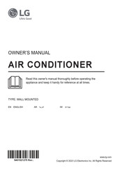 LG M09BSJ Owner's Manual