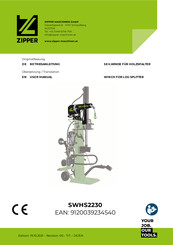 Zipper Mowers SWHS2230 User Manual