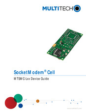 Multitech SocketModem MTSMC-LVW2-U Device Manual