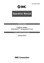 SMC Networks EX260-PEN1 Operation Manual