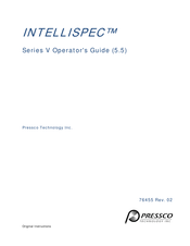 PRESSCO TECHNOLOGY CSL Operator's Manual