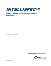 PRESSCO TECHNOLOGY INTELLISPEC PMH-1200 Manual