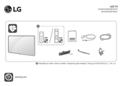 LG 43UR762H Series Manual