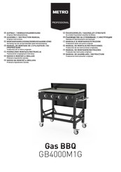 METRO PROFESSIONAL GB4000M1G Assembly & Instruction Manual