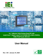 IEI Technology UPC-F12M1-RPLP User Manual