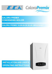 E.C.A. Calora Premix 45 kW HST Installation And User's Operating Instructions