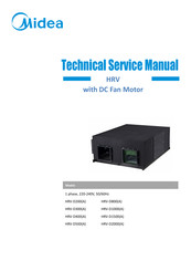 Midea HRV-D2000 Technical & Service Manual