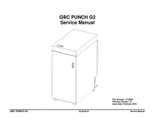 GBC PUNCH G2 Service Manual