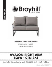 Broyhill 810775376 Assembly Instructions Manual
