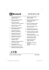 EINHELL 34.133.27 Original Operating Instructions