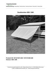 Freizeitschmiede 181121349-240 Assembly Instructions Manual