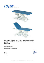 Lojer Capre E2 Instructions For Use Manual