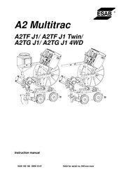 ESAB A2TF J1 Instruction Manual