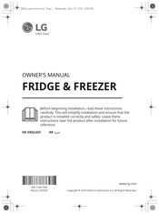 LG GC-J247SQUV Owner's Manual