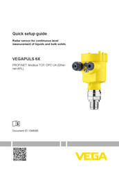 Vega VEGAPULS 6X Quick Setup Manual