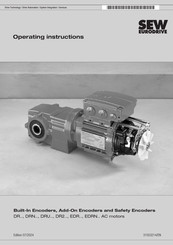SEW-Eurodrive DRU Series Operating Instructions Manual
