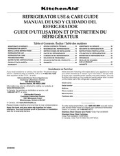 KitchenAid KSRN25FRSS00 Use & Care Manual