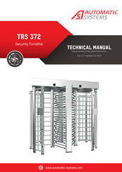 Automatic Systems TRS 372 Technical Manual