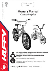 Huffy coaster Owner's Manual