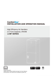 ComfortStar CHE7A-08B Installation And Operation Manual
