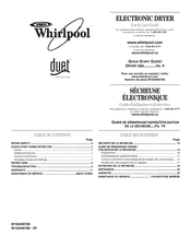 Whirlpool WGD9250WR0 Use & Care Manual