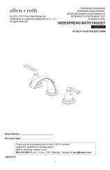 Allen + Roth 6288099 Manual