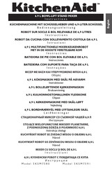 KitchenAid 5KSM7580XEMS0 Instructions Manual